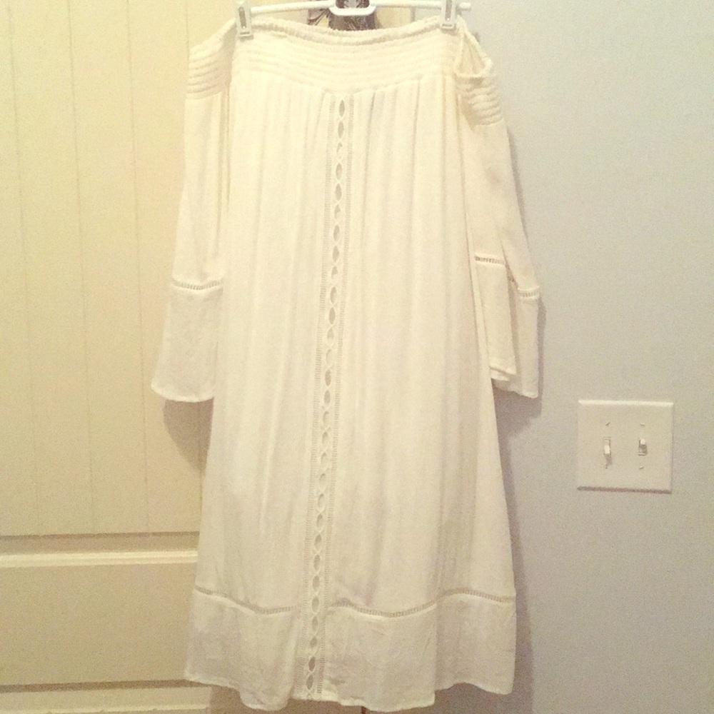 Off the shoulder dress